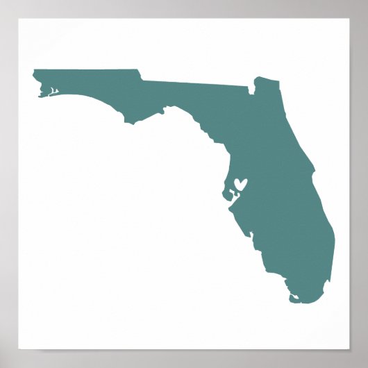 フロリダ州タンパ ポスター (正面)