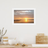 フロリダ州ダネジンの夕日 ポスター (キッチン)