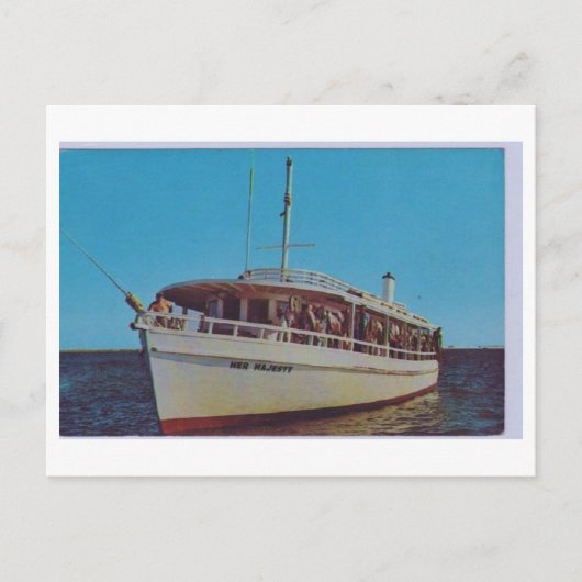 フロリダ州デスティン、ベン・マーラー女王陛下 ポストカード (正面)