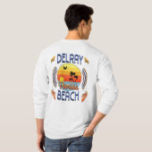 フロリダ州デルレイ・ビーチ Tシャツ (裏面フル)