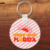 フロリダ州デレイビーチ キーホルダー (正面)