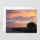 フロリダ州トレジャーアイランド ポストカード (正面/裏面)