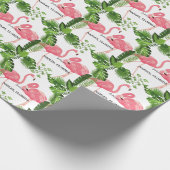 フロリダ州ナポリからの挨拶 ラッピングペーパー (角)