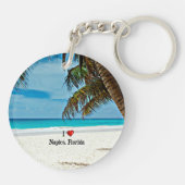 フロリダ州ナポリが大好き キーホルダー (裏面)