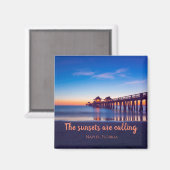 フロリダ州ナポリ マグネット (正面/裏面)