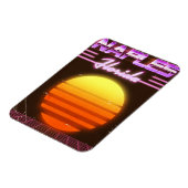 フロリダ州ネイプルス 1980年代 トラベルポスター マグネット (左側)