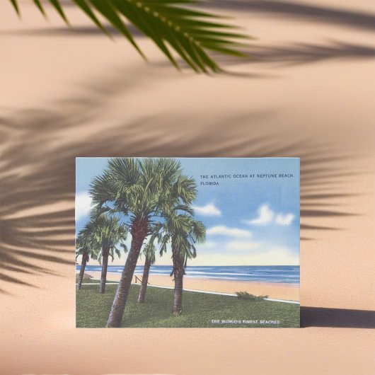 フロリダ州ネプチューンビーチ ポストカード