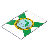 フロリダ州ハリウッド国旗 ノートブック (左側)