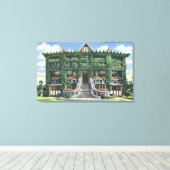 フロリダ州バートウ疑問に思ェ キャンバスプリント (インサイチュ (ウッドフロア))