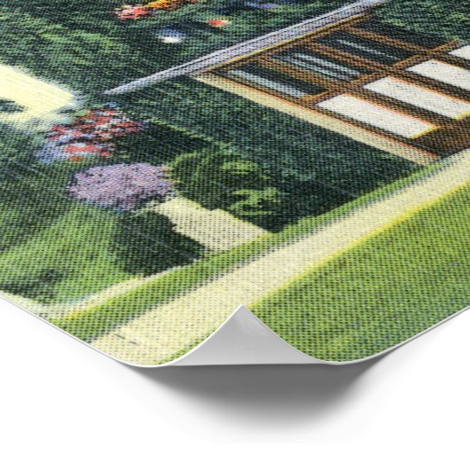 フロリダ州バートウ疑問に思ェ ポスター (角)