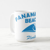 フロリダ州パナマシティの夏 コーヒーマグカップ (正面左)
