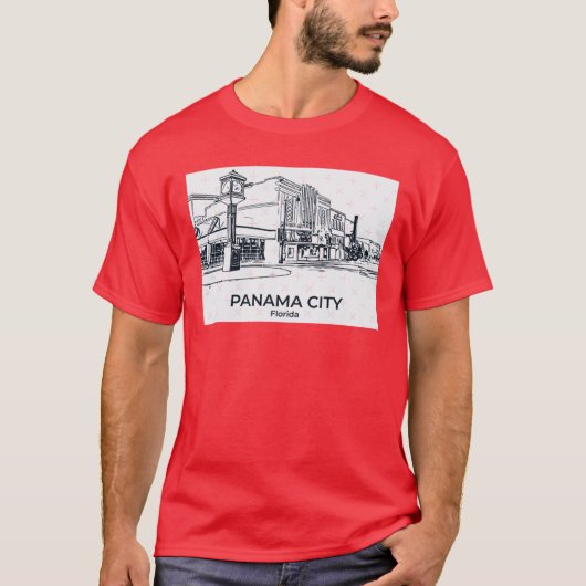 フロリダ州パナマシティ Tシャツ (正面)