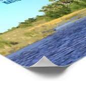 フロリダ州ビッグサイプレス ポスター (角)