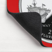 フロリダ州フェイク四半期 マウスパッド (コーナー)