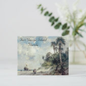 フロリダ州フォートジョージ島 ポストカード (スタンド正面)