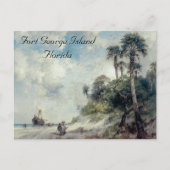 フロリダ州フォートジョージ島 ポストカード (正面)
