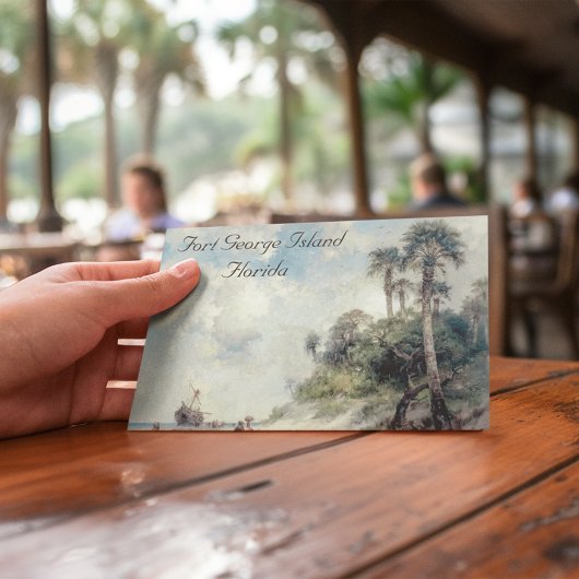 フロリダ州フォートジョージ島 ポストカード