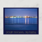 フロリダ州フォートピアースからの反射 ポストカード (正面)