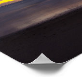 フロリダ州フォートピアースのジェットティパークでの日の出 ポスター (角)