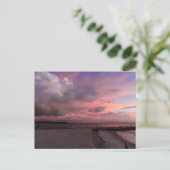 フロリダ州フォートピアースのジェットティパークでの日の出 ポストカード (スタンド正面)