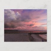 フロリダ州フォートピアースのジェットティパークでの日の出 ポストカード (正面)