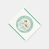 フロリダ州フォートペンブロークパインズ州旗 スタンダードカクテルナプキン (角)