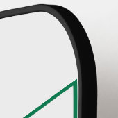 フロリダ州フォートペンブロークパインズ州旗 ピックルボールラケット (左詳細)