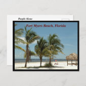 フロリダ州フォートマイヤーズビーチ シーズンポストカード (正面/裏面)