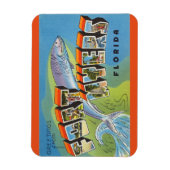 フロリダ州フォートマイヤーズ磁石 マグネット (縦)