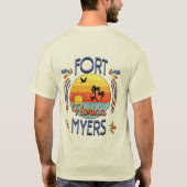 フロリダ州フォートマイヤーズ Tシャツ (裏面)