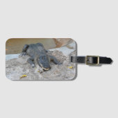 フロリダ州フォートローダーデール,アリゲーター ラゲッジタグ (正面横)