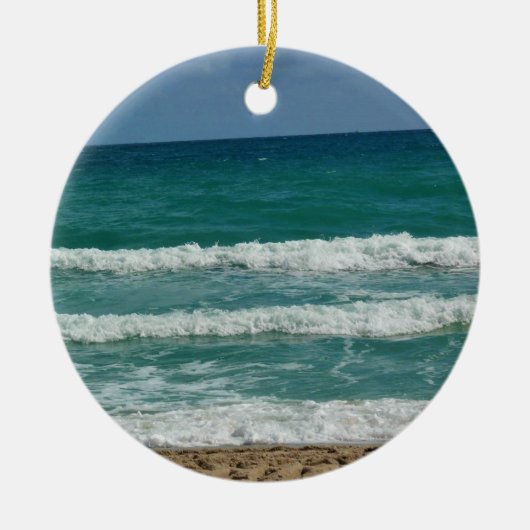 フロリダ州フォートローダーデール セラミックオーナメント (正面)