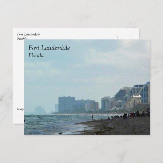 フロリダ州フォートローダーデール ポストカード (正面/裏面)