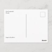 フロリダ州フォートローダーデール ポストカード (裏面)