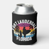 フロリダ州フォートローダーデール 缶クーラー (缶正面)