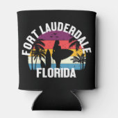 フロリダ州フォートローダーデール 缶クーラー (裏面)