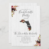 フロリダ州フローラバチェロレッテ招待状 招待状 (正面/裏面)