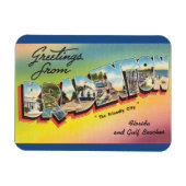 フロリダ州ブラデントン磁石 マグネット (横)