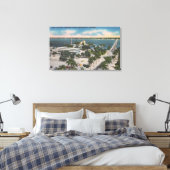 フロリダ州ブラデントン – マナティー川を一望 キャンバスプリント (インサイチュ (寝室))