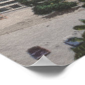 フロリダ州ブラデントン – マナティー川を一望 ポスター (角)