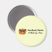 フロリダ州ベロビーチ マグネット (正面/裏面)