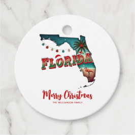 フロリダ州ホリデーマップ フェイバータグ