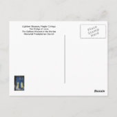 フロリダ州ポストカード、セントオーガスティン ポストカード (裏面)