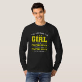 フロリダ州ポンパノビーチの女の子 Tシャツ (正面フル)