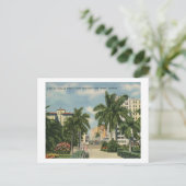 フロリダ州マイアミのフラグラー・セントヴィンテージ ポストカード (スタンド正面)