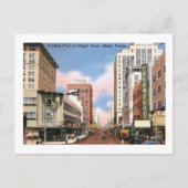 フロリダ州マイアミのフラグラー・セントヴィンテージ ポストカード (正面)