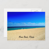 フロリダ州マイアミビーチエクスパンス ポストカード (正面/裏面)