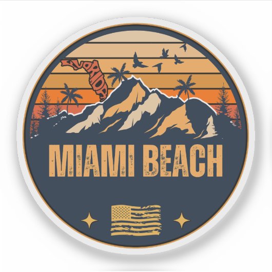 フロリダ州マイアミビーチ シール (正面)