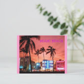 フロリダ州マイアミビーチ ポストカード (スタンド正面)