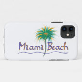 フロリダ州マイアミビーチ Case-Mate iPhoneケース (裏面(横))